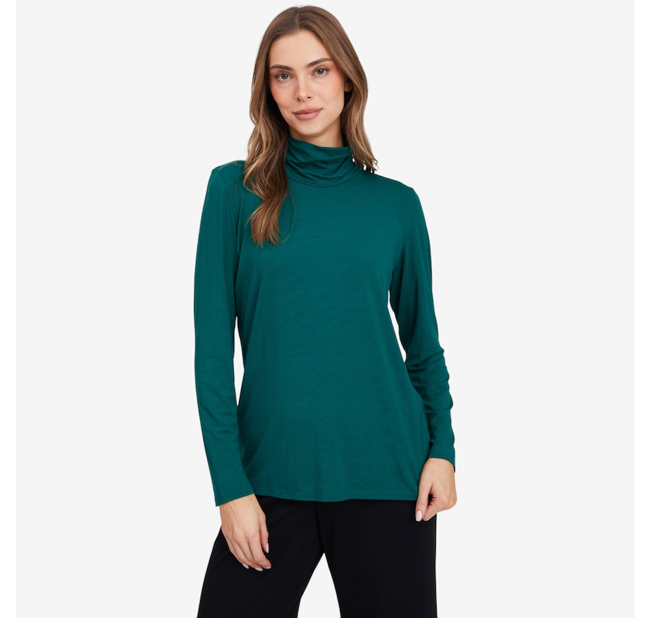 Image 104385_DEEGN.jpg, Product 104-385 / Price $59.99, Mr. Max Ultra Modal Essential Mock Neck Top from Mr. Max on TSC.ca's Fashion department