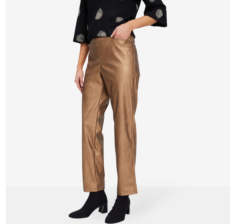Image 104389_ALTMORE1.jpg, Product 104-389 / Price $59.88, Mr. Max Faux Leather Slim Leg Pant from Mr. Max on TSC.ca's Fashion department