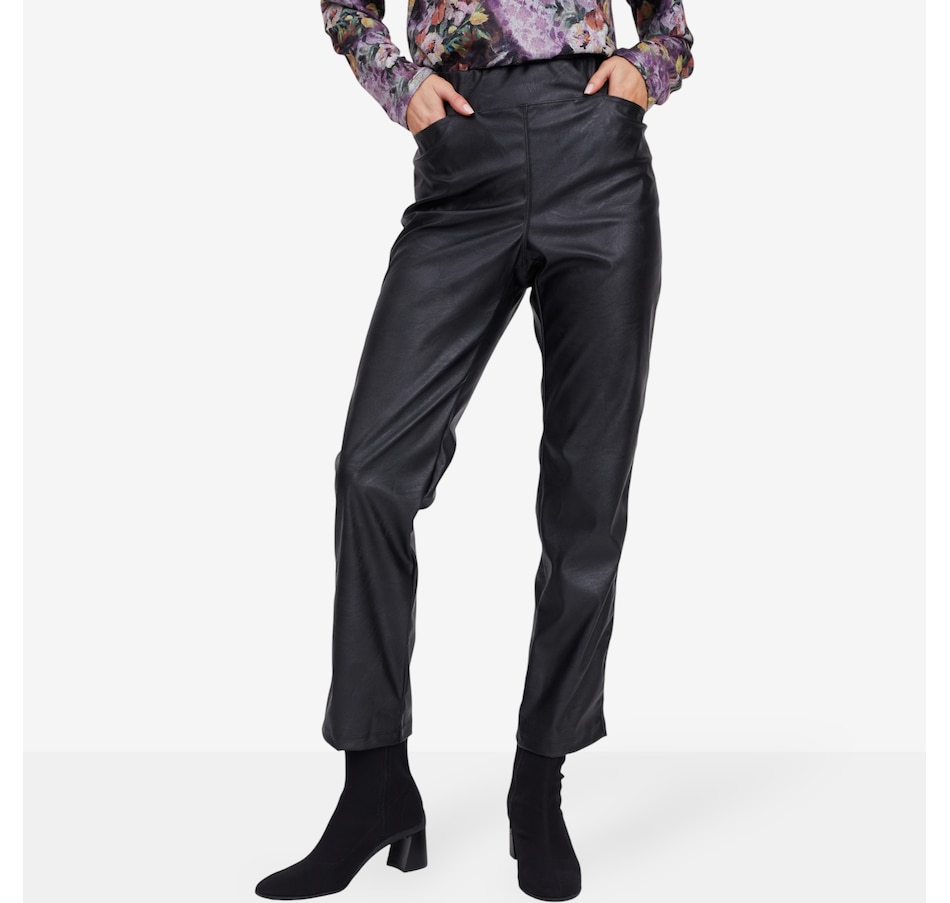 Image 104389_ALTMORE3.jpg, Product 104-389 / Price $59.88, Mr. Max Faux Leather Slim Leg Pant from Mr. Max on TSC.ca's Fashion department