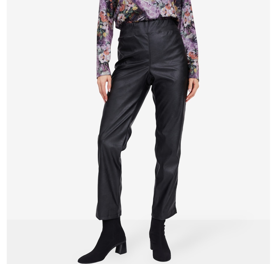 Image 104389_BLK.jpg, Product 104-389 / Price $59.88, Mr. Max Faux Leather Slim Leg Pant from Mr. Max on TSC.ca's Fashion department