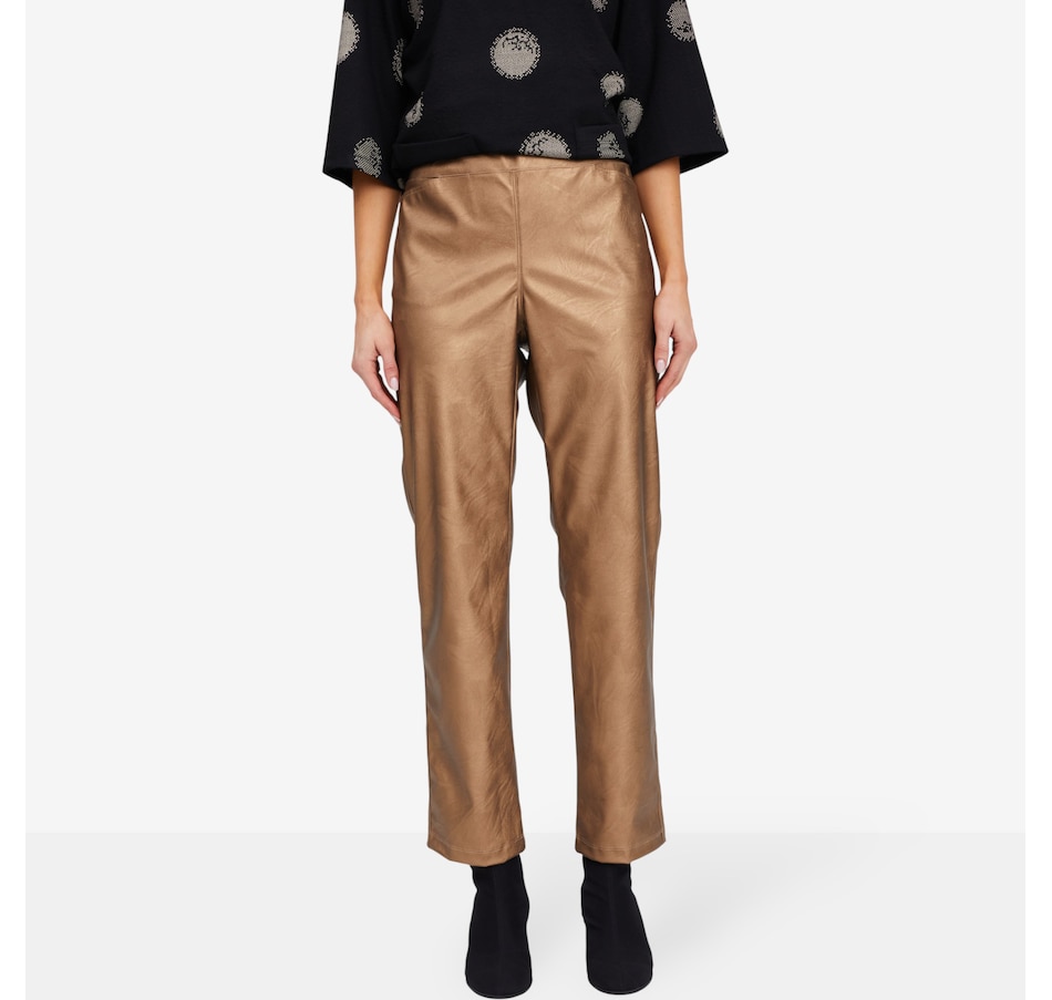 Image 104389_MEBR.jpg, Product 104-389 / Price $59.88, Mr. Max Faux Leather Slim Leg Pant from Mr. Max on TSC.ca's Fashion department