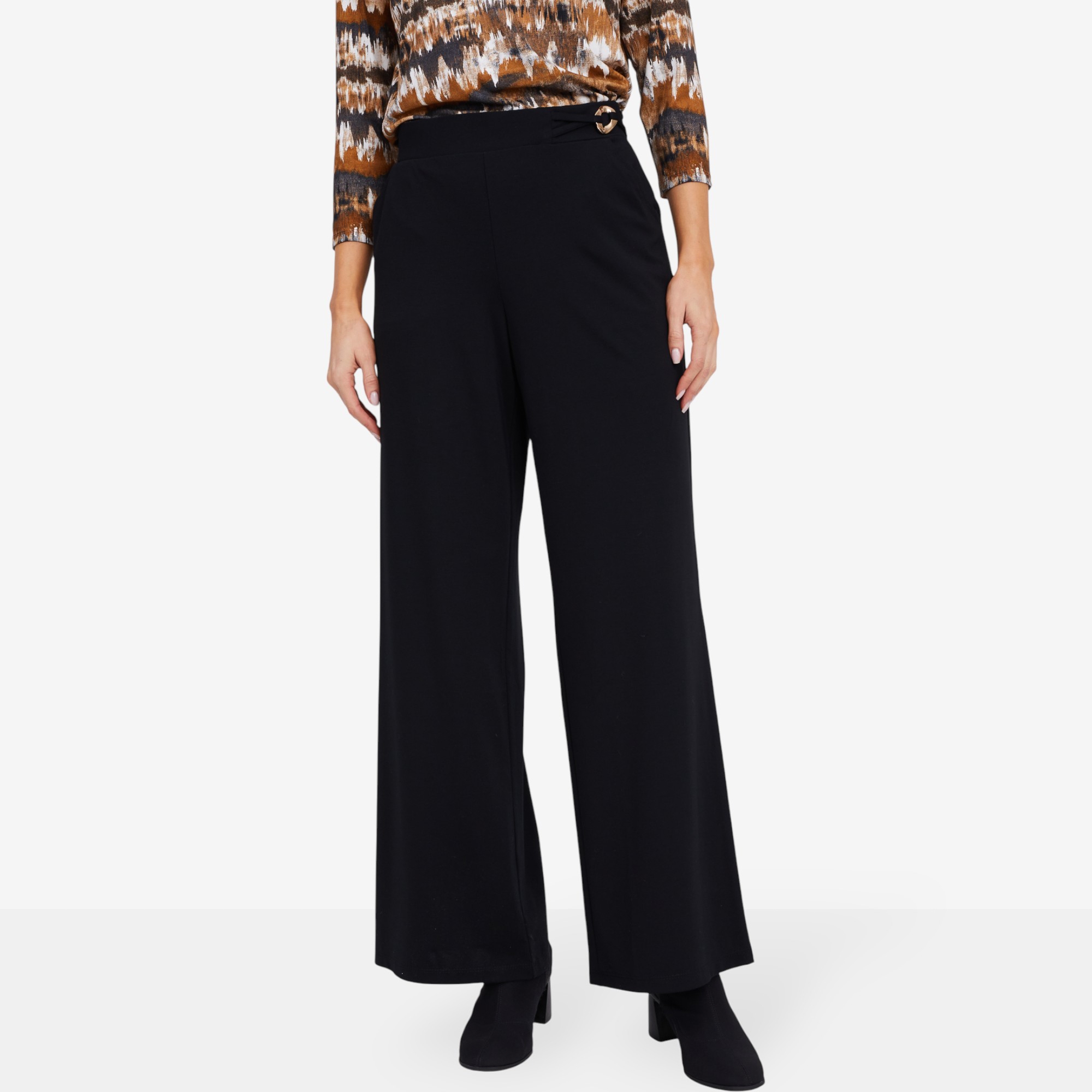 Mr. Max Dream Knit Pant with Decorative Waistband Detail - TSC.ca
