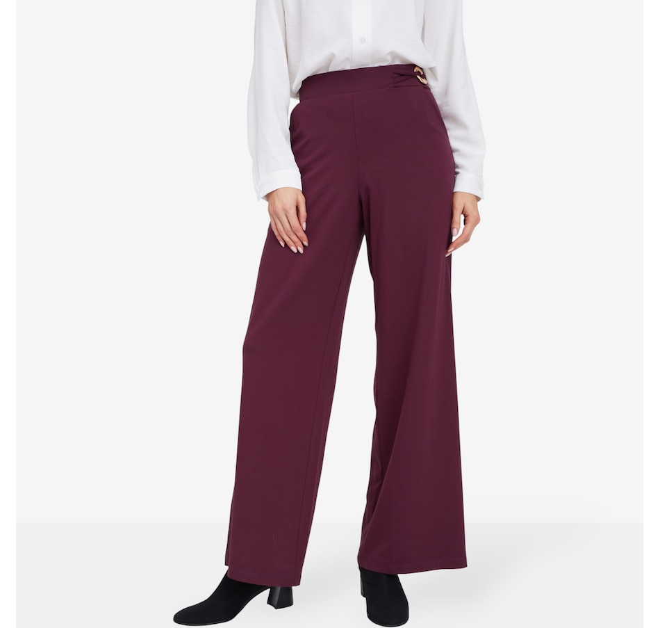 Image 104397_CHELR.jpg, Product 104-397 / Price $89.99, Mr. Max Dream Knit Pant with Decorative Waistband Detail from Mr. Max on TSC.ca's Fashion department