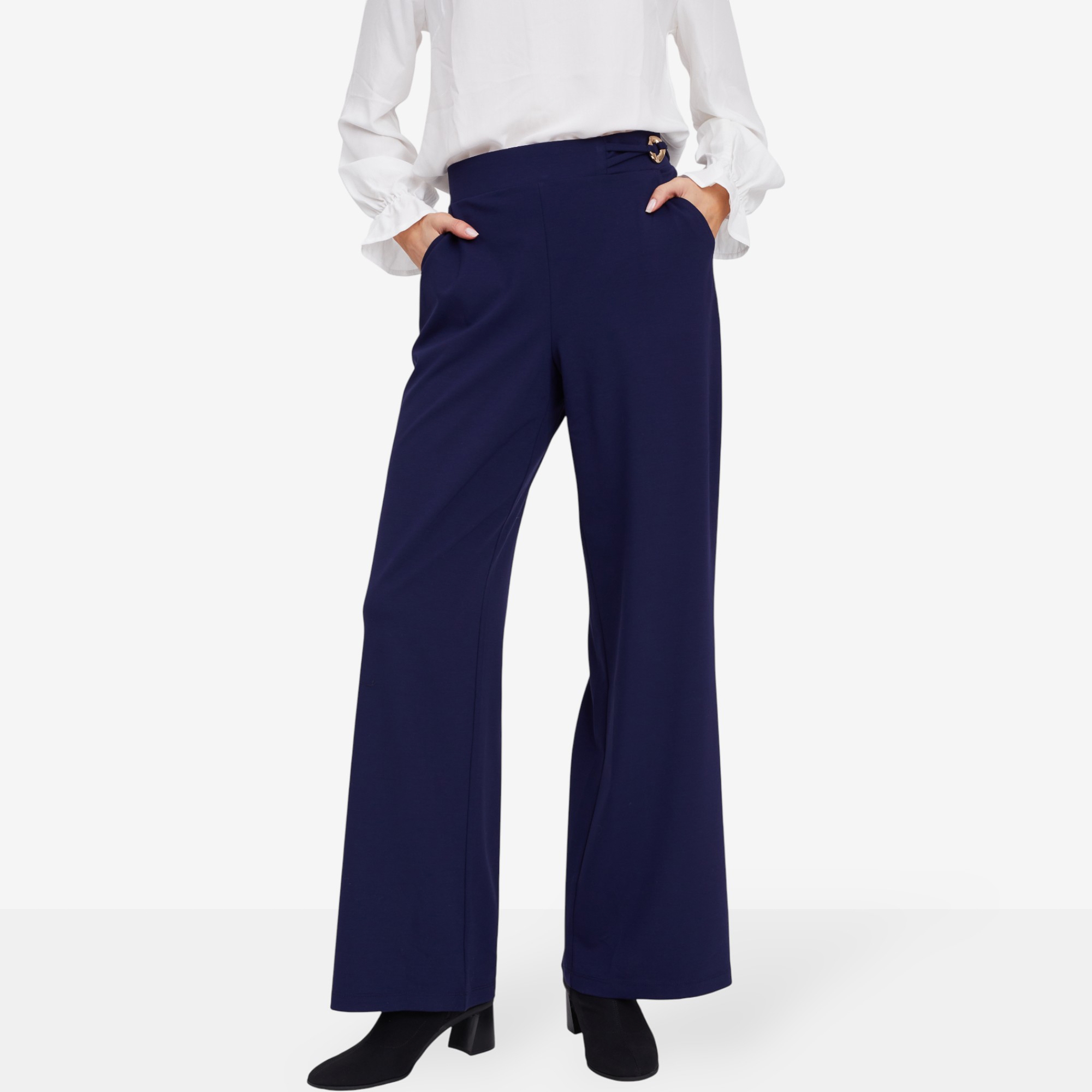 Mr. Max Dream Knit Pant with Decorative Waistband Detail - TSC.ca