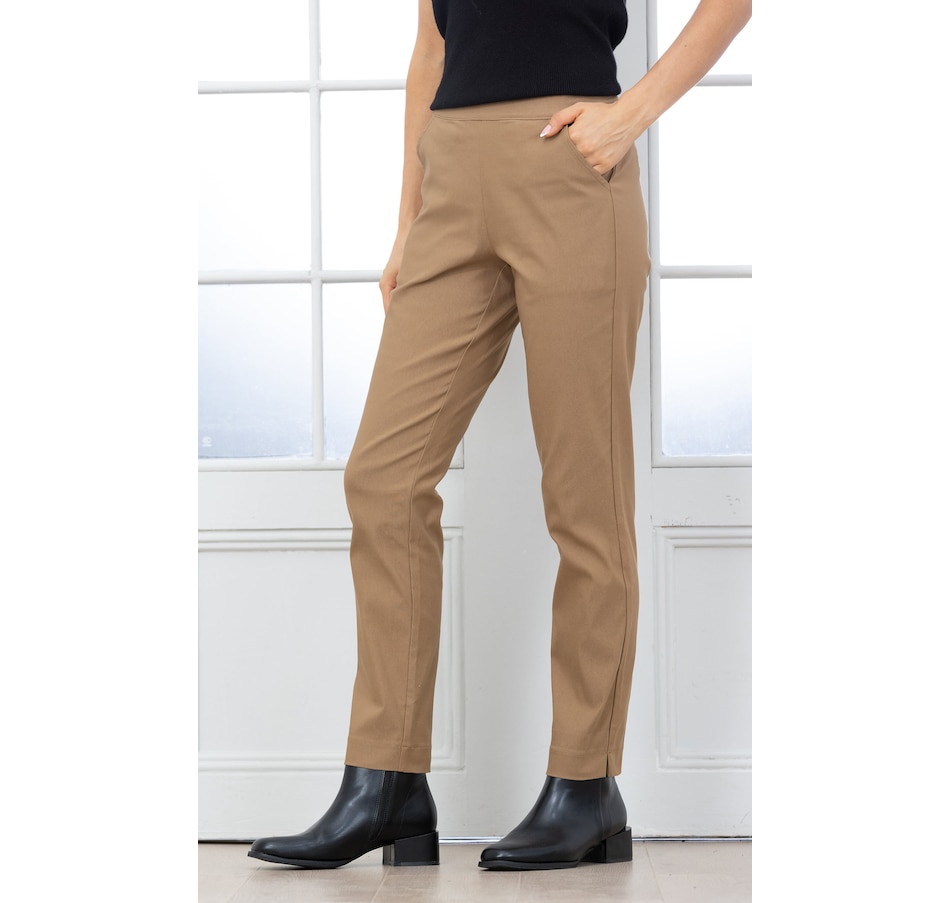 Image 104404_ALTMORE3.jpg, Product 104-404 / Price $79.99, Orange Fashion Solid Straight Leg Pull on Pant from Orange Fashion Village on TSC.ca's Fashion department