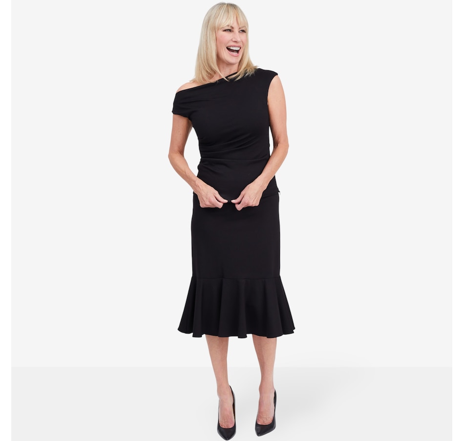 Image 104433_ALTMORE2.jpg, Product 104-433 / Price $99.88, Brian Bailey Ponte Flounce Skirt from Brian Bailey on TSC.ca's Fashion department