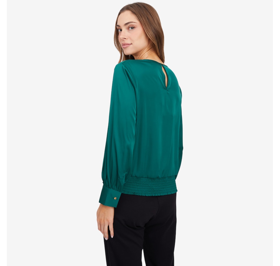 Image 104434_ALTMORE4.jpg, Product 104-434 / Price $140.00, Brian Bailey Satin Blouse from Brian Bailey on TSC.ca's Fashion department