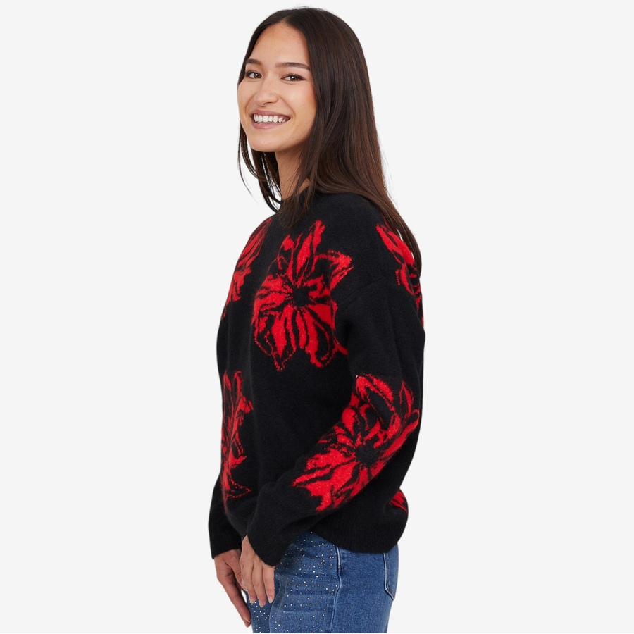 Image 104437_ALTMORE1.jpg, Product 104-437 / Price $44.33, Brian Bailey Graphic Flower Sweater from Brian Bailey on TSC.ca's Fashion department