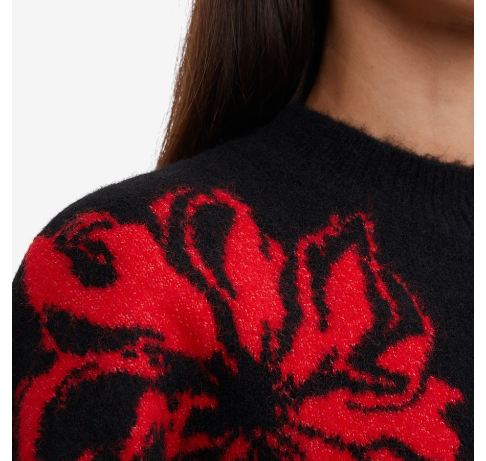 Image 104437_ALTMORE3.jpg, Product 104-437 / Price $140.00, Brian Bailey Graphic Flower Sweater from Brian Bailey on TSC.ca's Fashion department