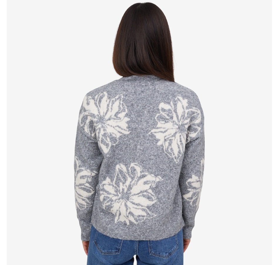 Image 104437_ALTMORE4.jpg, Product 104-437 / Price $140.00, Brian Bailey Graphic Flower Sweater from Brian Bailey on TSC.ca's Fashion department
