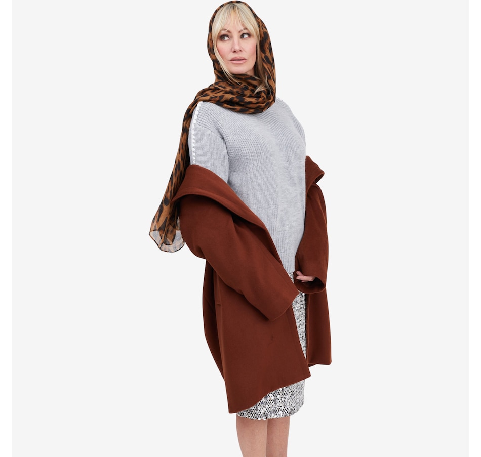 Image 104440_ALTMORE2.jpg, Product 104-440 / Price $60.00, Brian Bailey Leopard Print Scarf from Brian Bailey on TSC.ca's Fashion department