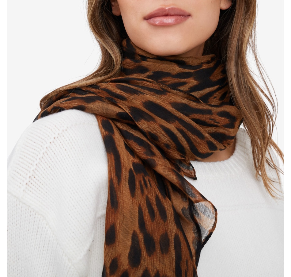 Image 104440_ALTMORE3.jpg, Product 104-440 / Price $60.00, Brian Bailey Leopard Print Scarf from Brian Bailey on TSC.ca's Fashion department