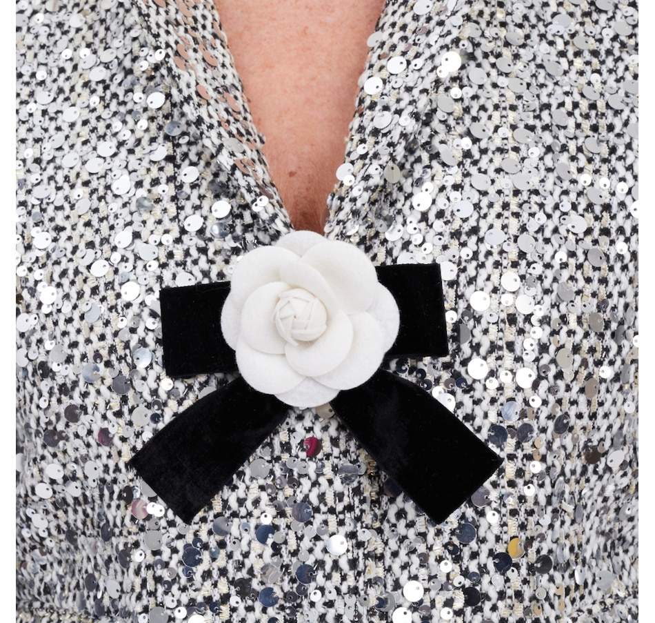 Image 104441_WHT.jpg, Product 104-441 / Price $50.00, Brian Bailey Camellia Pin from Brian Bailey on TSC.ca's Jewellery department