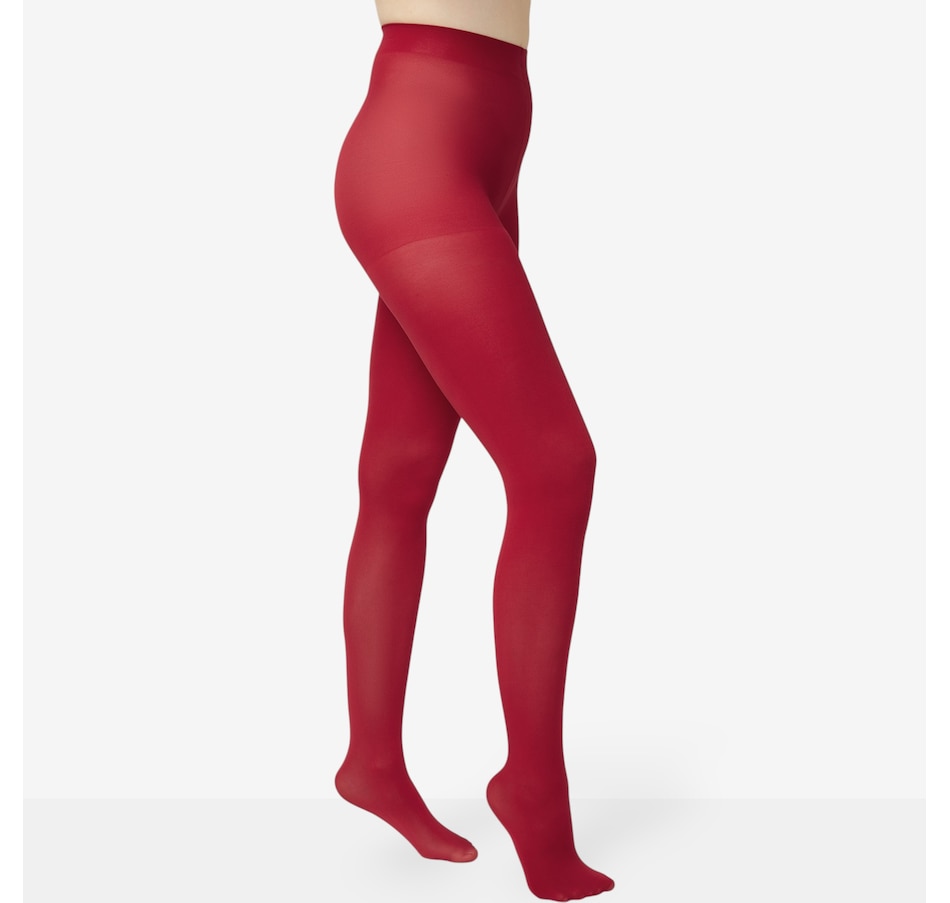 Image 104524_JESRD.jpg, Product 104-524 / Price $21.00, Hue Fashion Opaque Tights With Control Top from HUE on TSC.ca's Fashion department