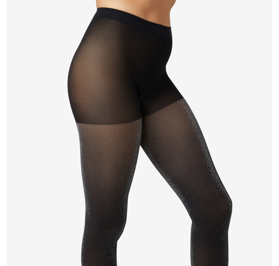 Image 104530_ALTMORE1.jpg, Product 104-530 / Price $28.00, Hue Metallic Opaque Tight With Control Top from HUE on TSC.ca's Fashion department