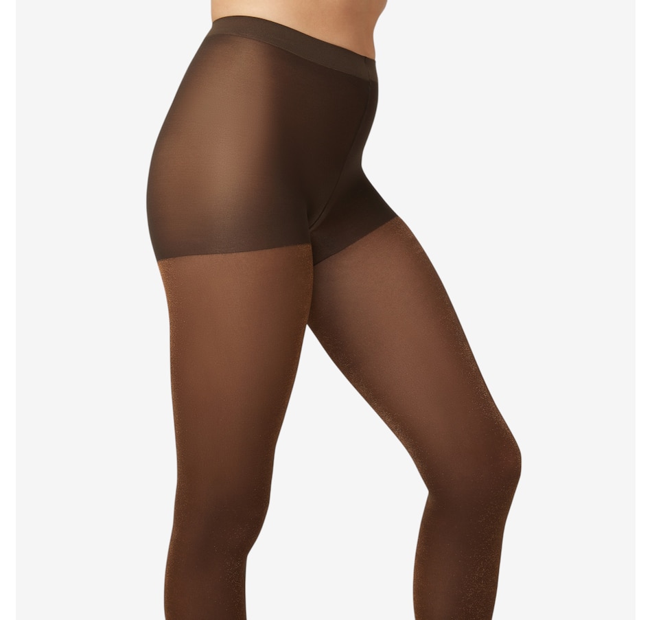 Image 104530_ALTMORE2.jpg, Product 104-530 / Price $28.00, Hue Metallic Opaque Tight With Control Top from HUE on TSC.ca's Fashion department