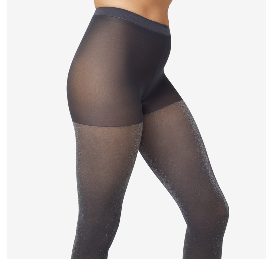 Image 104530_ALTMORE3.jpg, Product 104-530 / Price $28.00, Hue Metallic Opaque Tight With Control Top from HUE on TSC.ca's Fashion department