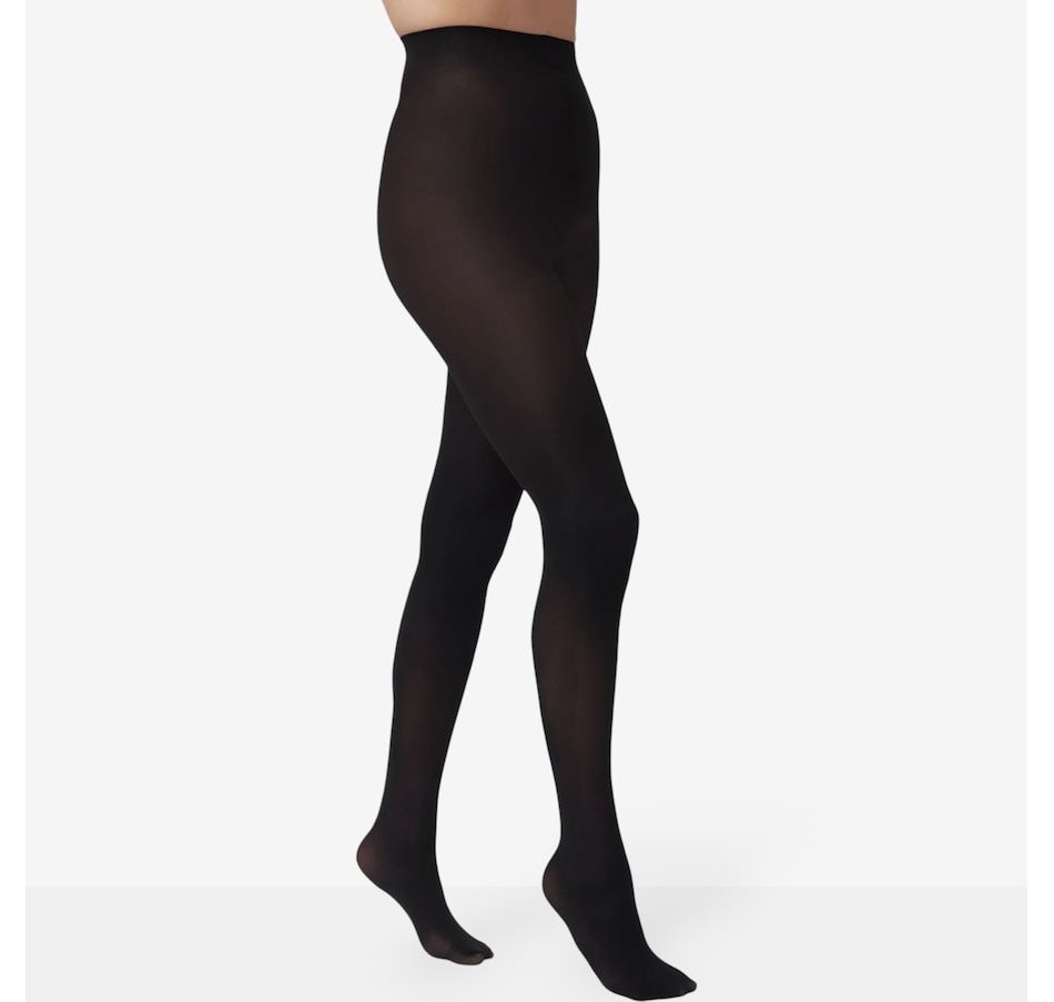 Image 104531_BLK.jpg, Product 104-531 / Price $20.00, Hue Opaque Sheer To Waist Tights from HUE on TSC.ca's Fashion department