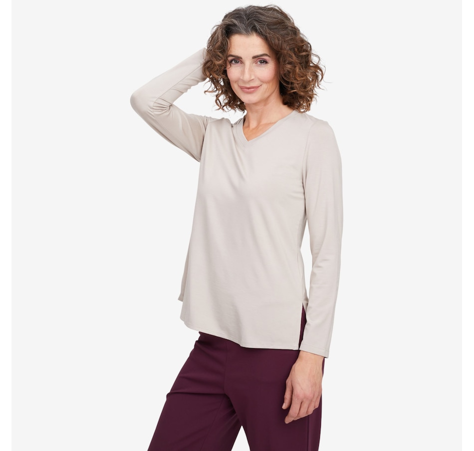 Image 104586_ALTMORE3.jpg, Product 104-586 / Price $59.99, Mr. Max Ultra Modal Essential Relaxed Fit Long Sleeve Top from Mr. Max on TSC.ca's Fashion department