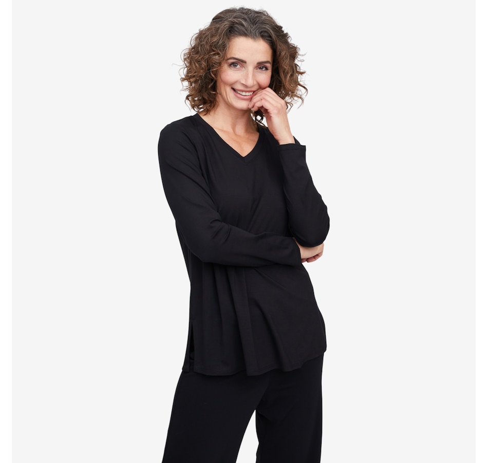 Image 104586_ALTMORE4.jpg, Product 104-586 / Price $59.99, Mr. Max Ultra Modal Essential Relaxed Fit Long Sleeve Top from Mr. Max on TSC.ca's Fashion department