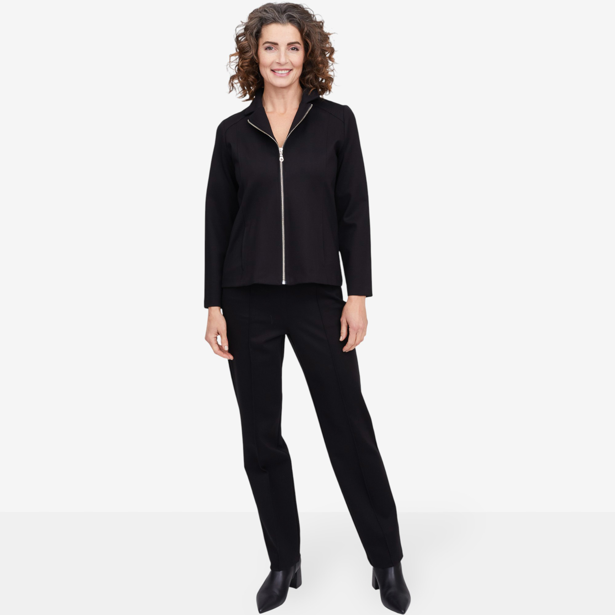 Mr. Max Vortex Ponte Slim Leg Pant with Pintuck Detail - TSC.ca