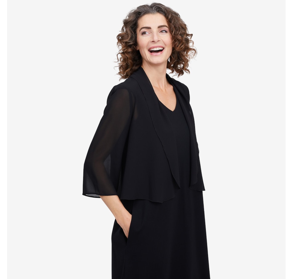 Image 104597_ALTMORE1.jpg, Product 104-597 / Price $89.99, Mr. Max Chiffon Open Cardigan from Mr. Max on TSC.ca's Fashion department