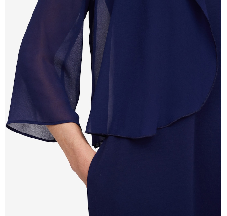 Image 104597_ALTMORE4.jpg, Product 104-597 / Price $89.99, Mr. Max Chiffon Open Cardigan from Mr. Max on TSC.ca's Fashion department