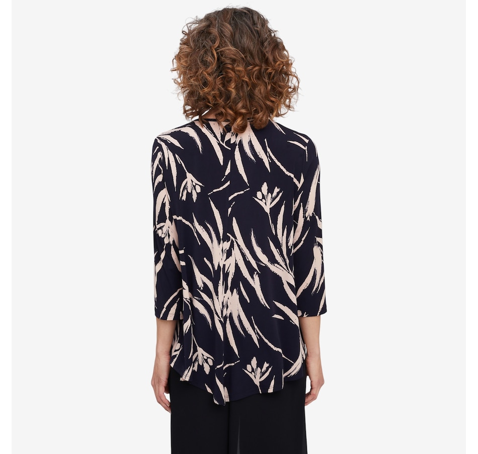 Image 104599_ALTMORE3.jpg, Product 104-599 / Price $69.99, Mr. Max 3/4 Length Sleeve Brazil Knit Swing Top from Mr. Max on TSC.ca's Fashion department