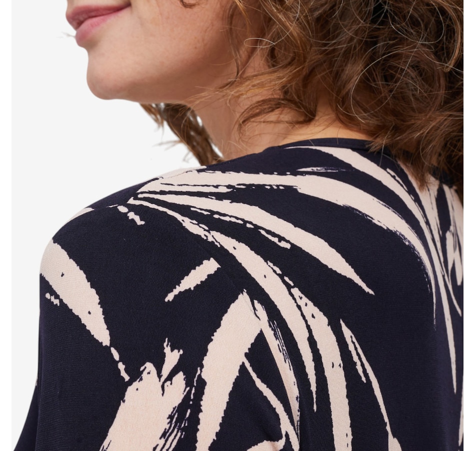 Image 104599_ALTMORE4.jpg, Product 104-599 / Price $69.99, Mr. Max 3/4 Length Sleeve Brazil Knit Swing Top from Mr. Max on TSC.ca's Fashion department