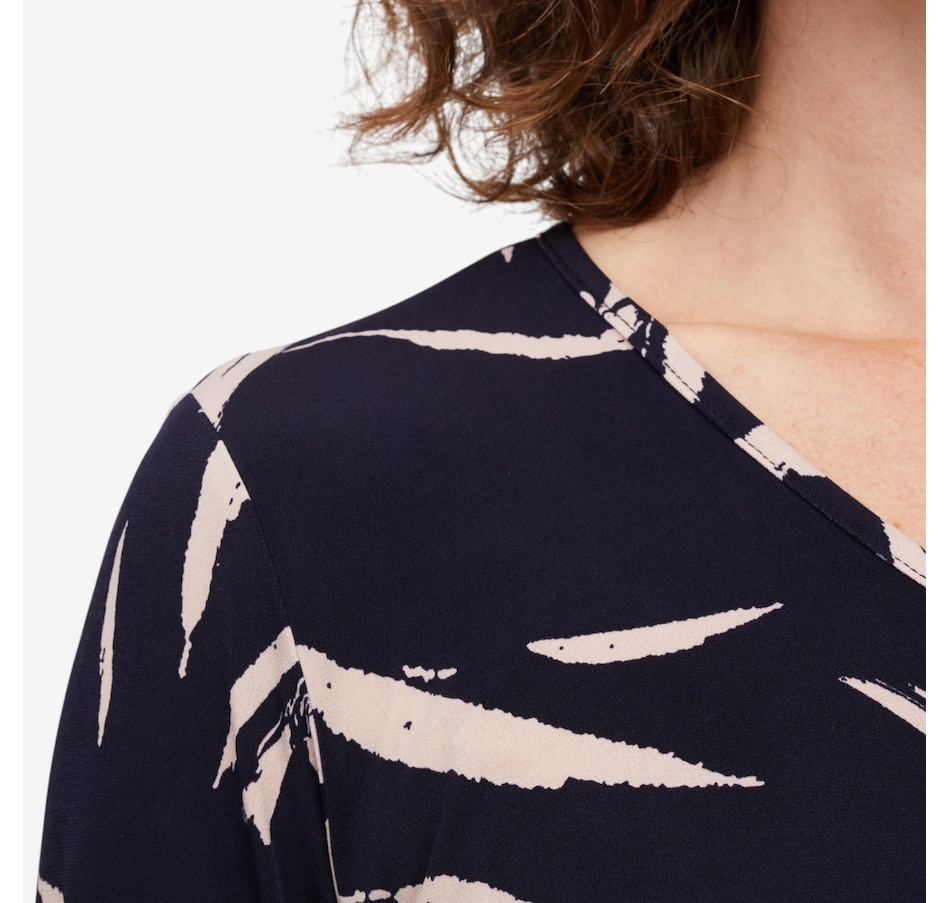 Image 104599_ALTMORE5.jpg, Product 104-599 / Price $69.99, Mr. Max 3/4 Length Sleeve Brazil Knit Swing Top from Mr. Max on TSC.ca's Fashion department