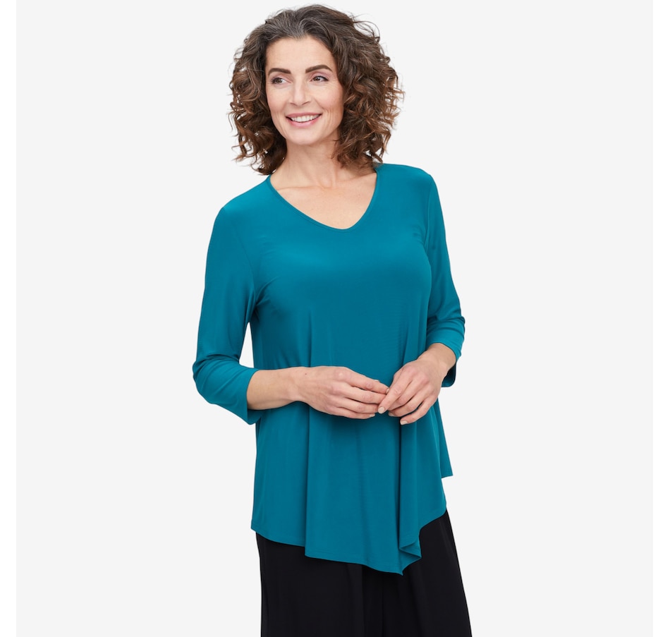 Image 104599_ALTMORE6.jpg, Product 104-599 / Price $69.99, Mr. Max 3/4 Length Sleeve Brazil Knit Swing Top from Mr. Max on TSC.ca's Fashion department