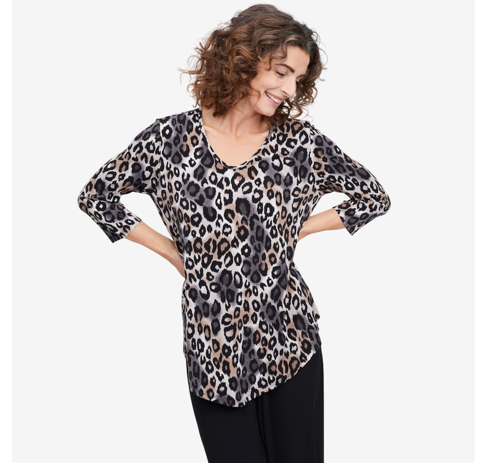 Image 104599_ALTMORE8.jpg, Product 104-599 / Price $69.99, Mr. Max 3/4 Length Sleeve Brazil Knit Swing Top from Mr. Max on TSC.ca's Fashion department