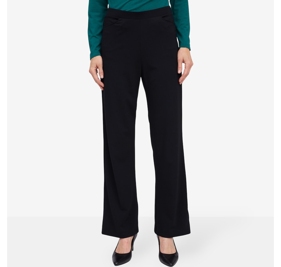 Image 104617_BLK.jpg, Product 104-617 / Price $89.99, Mr. Max Dream Knit Wide Leg Pant from Mr. Max on TSC.ca's Fashion department