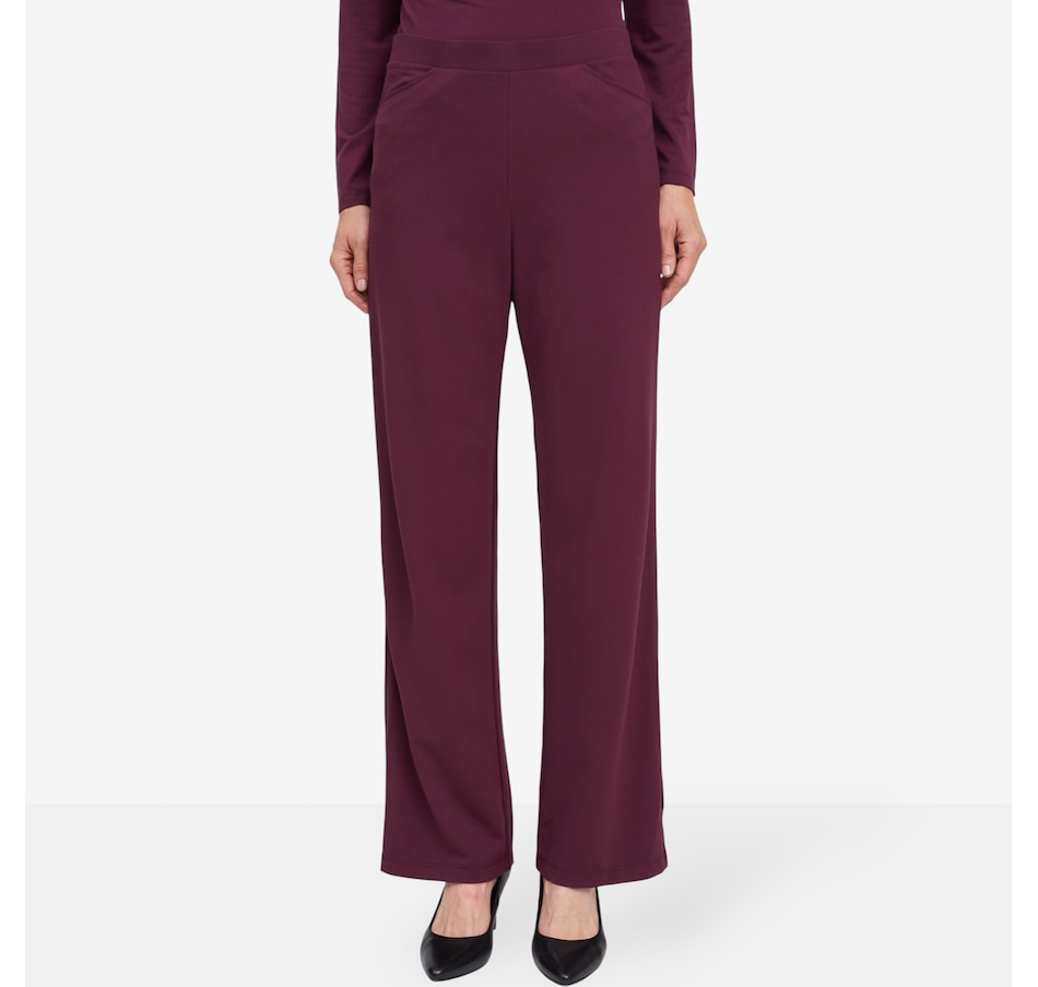 Image 104617_CHELR.jpg, Product 104-617 / Price $89.99, Mr. Max Dream Knit Wide Leg Pant from Mr. Max on TSC.ca's Fashion department