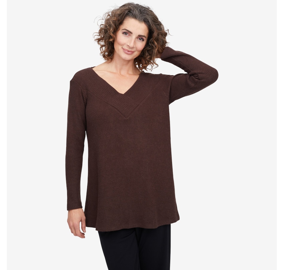 Image 104618_ALTMORE1.jpg, Product 104-618 / Price $69.99, Mr. Max Cottage Knit V-Neck Top from Mr. Max on TSC.ca's Fashion department