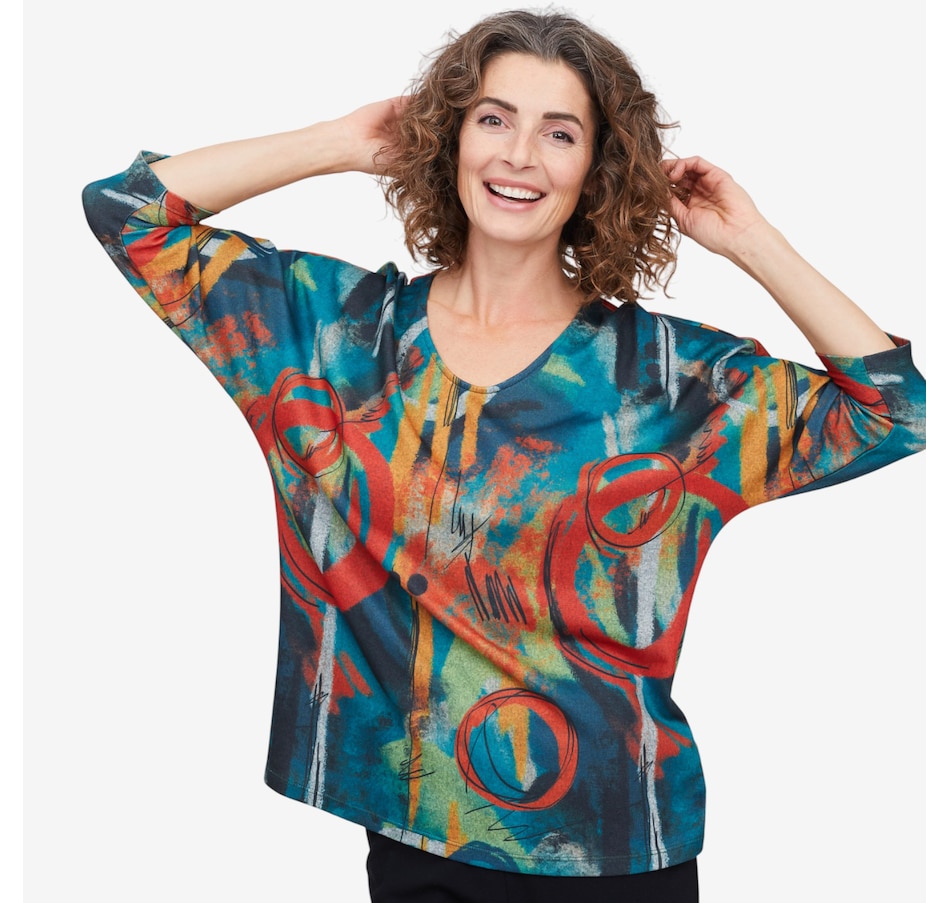 Image 104619_ALTMORE5.jpg, Product 104-619 / Price $69.99, Mr. Max Julia Knit Dolman Sleeve Top from Mr. Max on TSC.ca's Fashion department