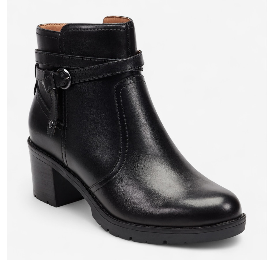 Image 104635_BLK.jpg, Product 104-635 / Price $220.00, Easy Spirit Carter Lug Bottom Bootie from Easy Spirit Footwear on TSC.ca's Shoes department