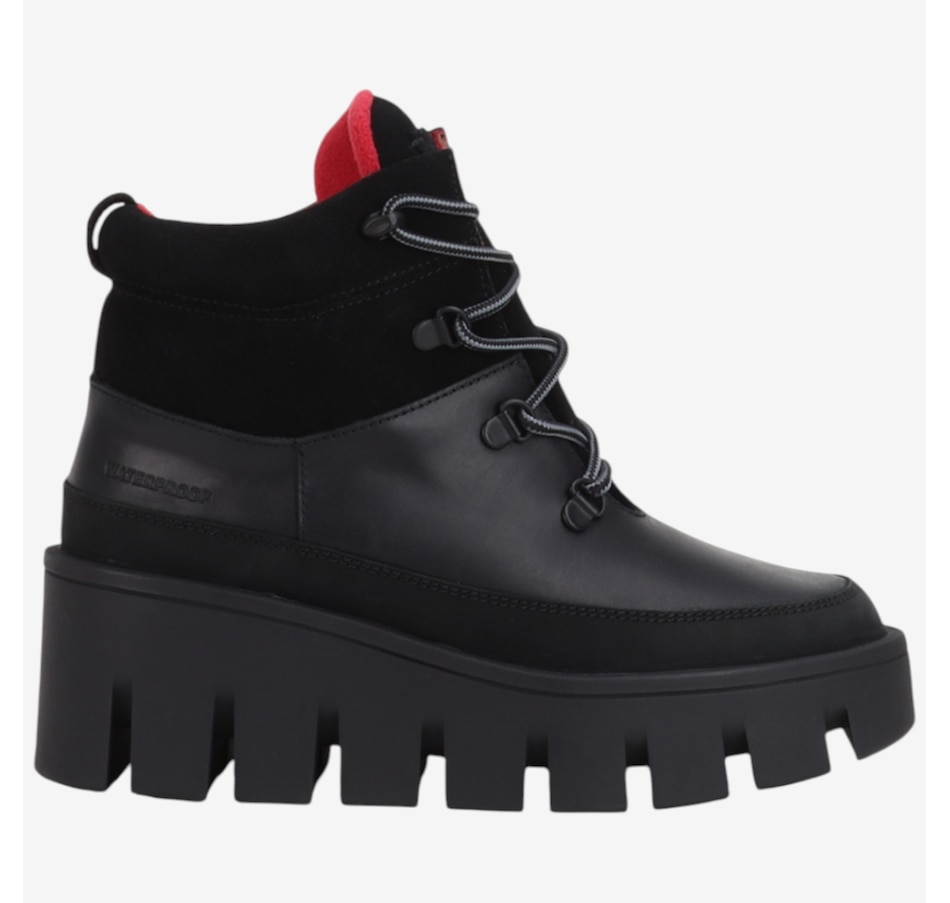 Image 104669_BLK.jpg, Product 104-669 / Price $240.00, Cougar Niloa Wedge Bootie from Cougar Footwear on TSC.ca's Shoes department