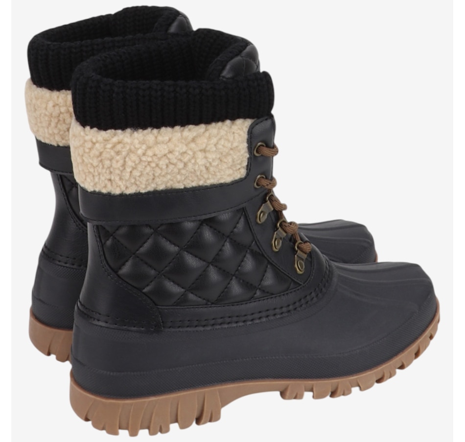 Image 104671_ALTMORE1.jpg, Product 104-671 / Price $150.00, Cougar Creek Sweater Cuff Bootie from Cougar Footwear on TSC.ca's Shoes department