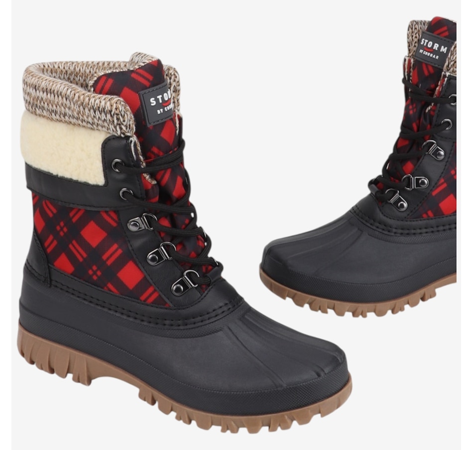 Image 104671_ALTMORE2.jpg, Product 104-671 / Price $150.00, Cougar Creek Sweater Cuff Bootie from Cougar Footwear on TSC.ca's Shoes department