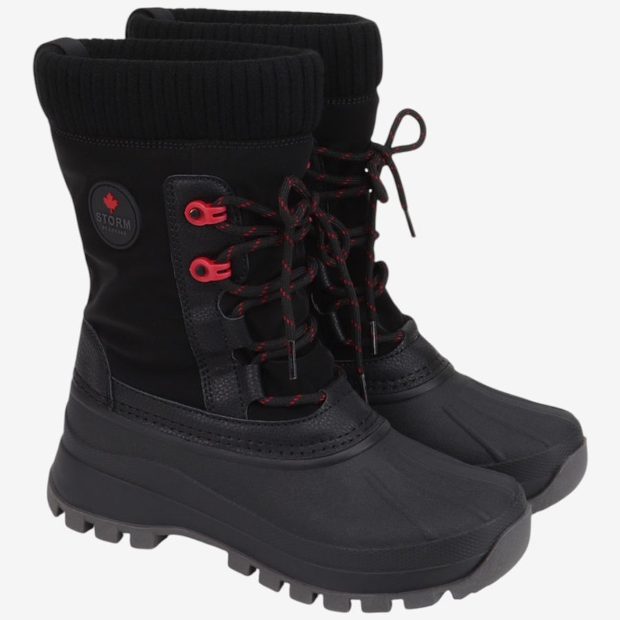 Image 104674_BLK.jpg, Product 104-674 / Price $89.88, Cougar Fayth Sweater Cuff Bootie from Cougar Footwear on TSC.ca's Shoes department