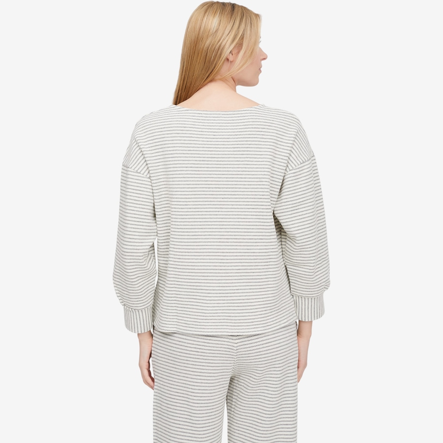 Image 104676_ALTMORE3.jpg, Product 104-676 / Price $54.88, M Made In Italy Striped Tunic Length Long Sleeve Sweatshirt from M Made in Italy on TSC.ca's Fashion department