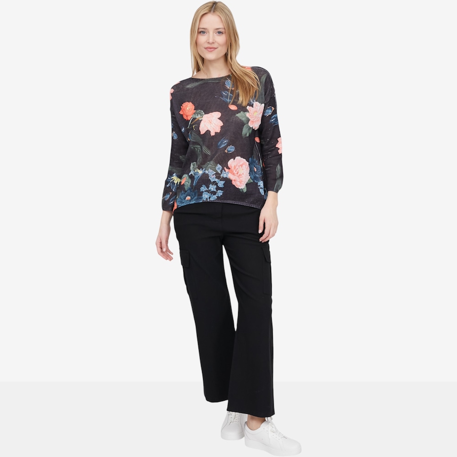 Image 104686_ALTMORE3.jpg, Product 104-686 / Price $44.88, M Made in Italy Floral Printed Knit Boat Neck Sweater from M Made in Italy on TSC.ca's Fashion department