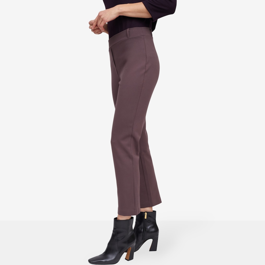 Image 104707_ALTMORE1.jpg, Product 104-707 / Price $34.33, Kim & Co. Stretch Ponte Kloe Ankle Length Narrow Leg Pant from Kim & Co. on TSC.ca's Fashion department