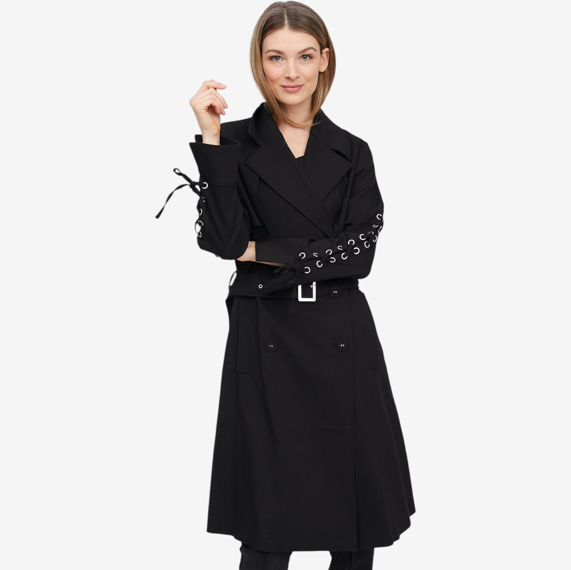 【最終値下げ】design trench coat sullen Jhoan Sebastian Grey Stretch Twill Novelty Spring Trench - TSC.ca