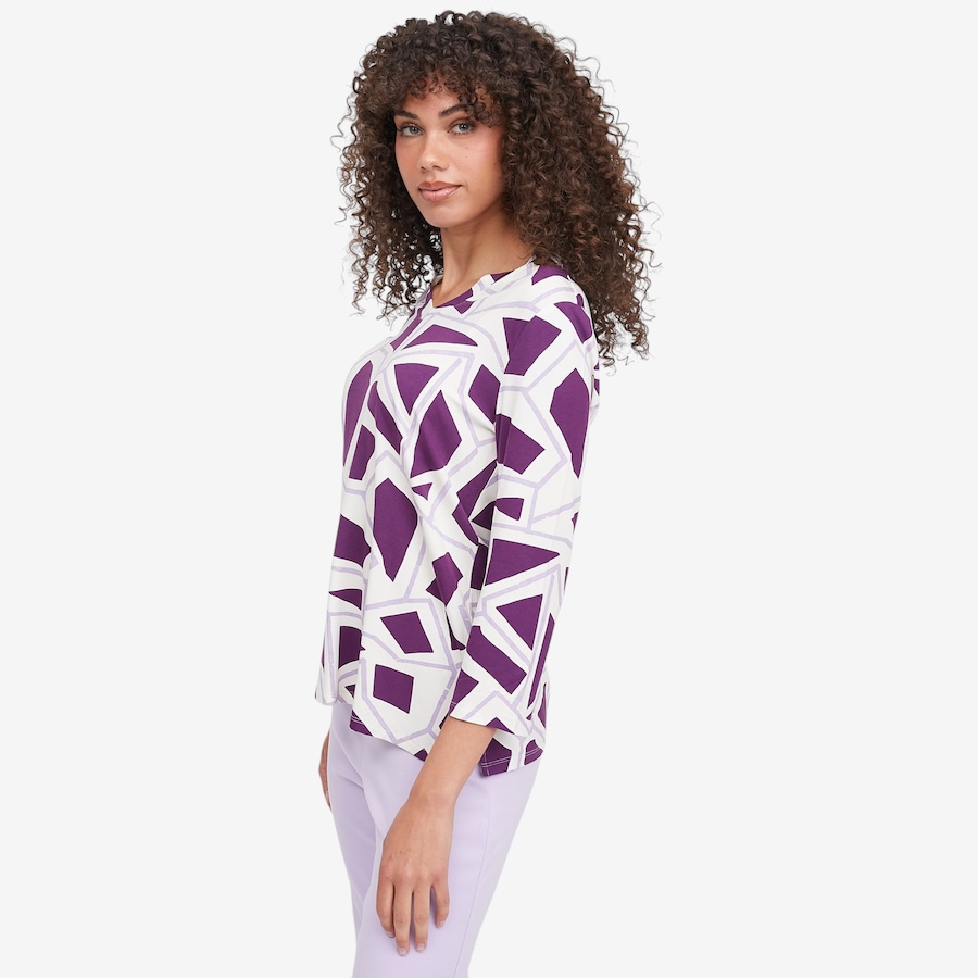 Image 104716_ALTMORE1.jpg, Product 104-716 / Price $49.88, Jhoan Sebastian Grey V-Neck Top with Cut-Out Detail from Jhoan Sebastian Grey on TSC.ca's Fashion department