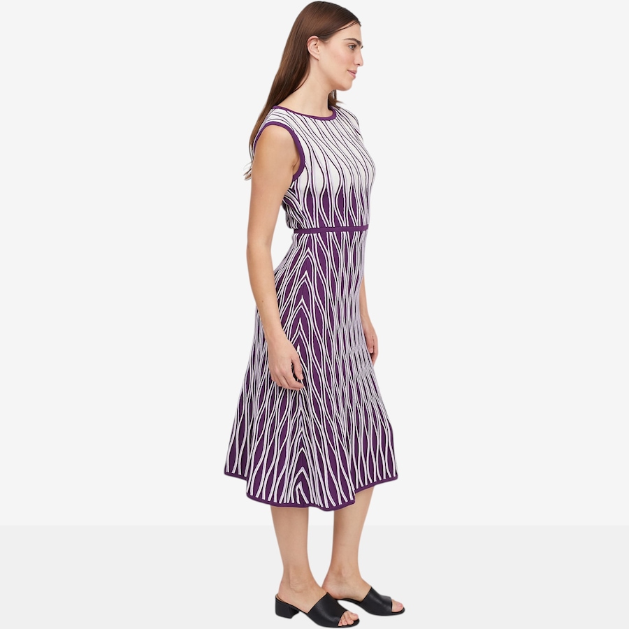 Image 104720_ALTMORE2.jpg, Product 104-720 / Price $49.88, Jhoan Sebastian Grey Diamond Ottoman Pattern Knit Dress from Jhoan Sebastian Grey on TSC.ca's Fashion department