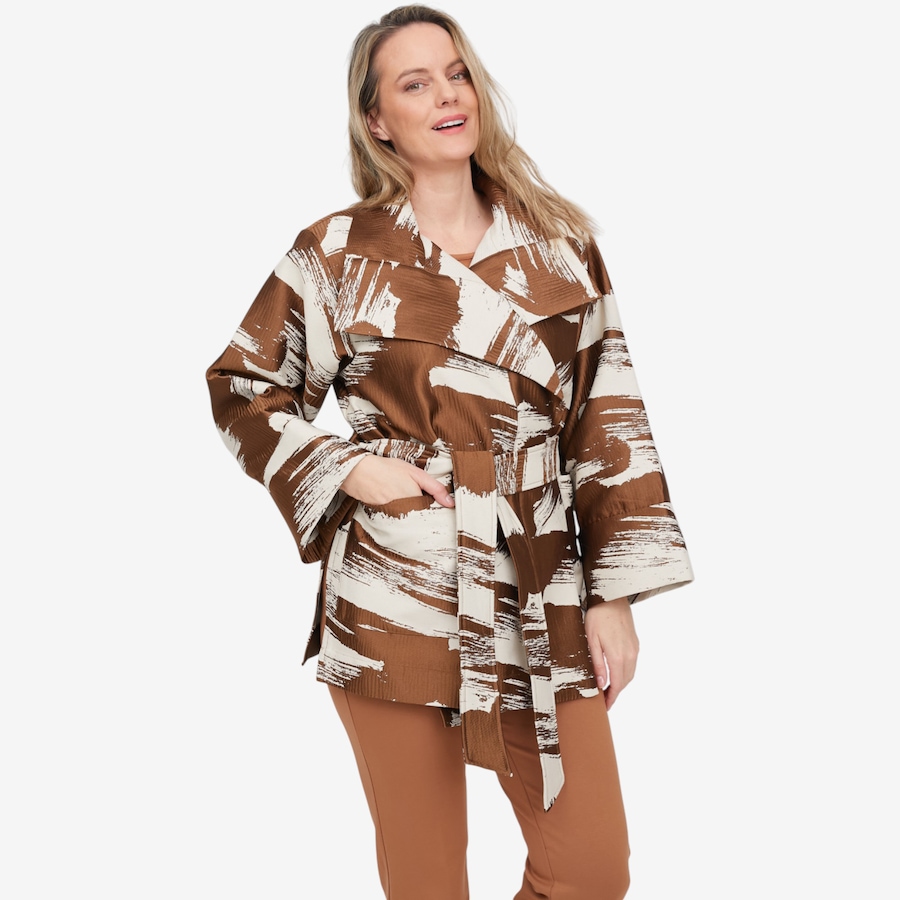 Image 104721_NUTCO.jpg, Product 104-721 / Price $89.88, Wynne Style Abstract Brushstroke Jacket from Wynnelayers on TSC.ca's Fashion department