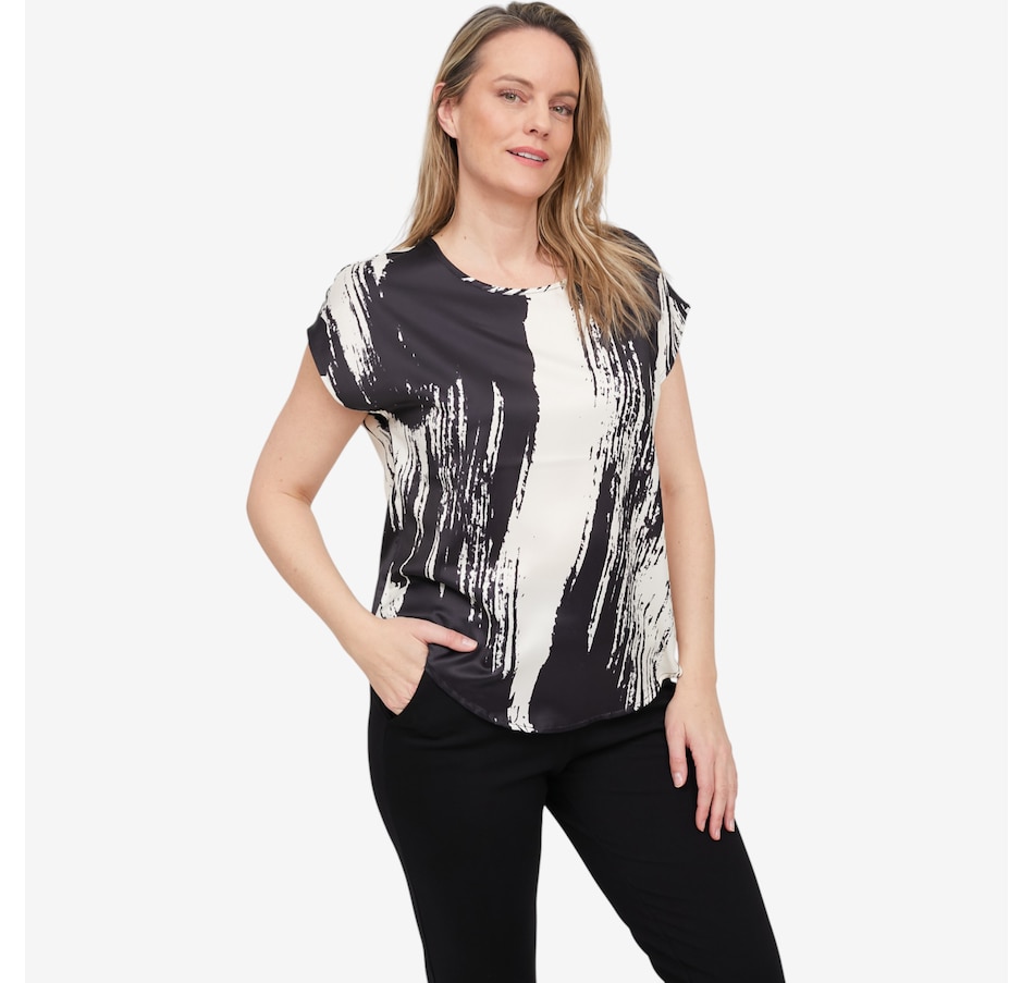 Image 104723_BCB.jpg, Product 104-723 / Price $71.88, Wynne Style Cap Sleeve Top from Wynnelayers on TSC.ca's Fashion department
