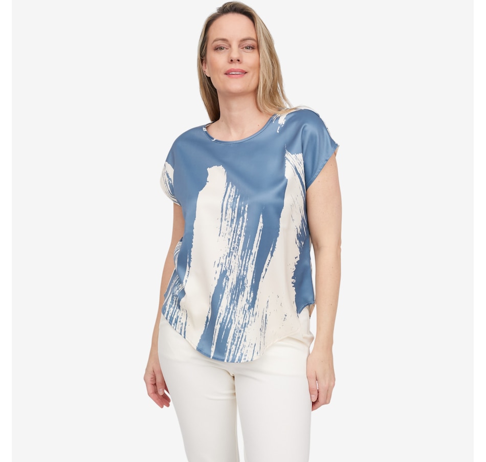 Image 104723_MIRCO.jpg, Product 104-723 / Price $71.88, Wynne Style Cap Sleeve Top from Wynnelayers on TSC.ca's Fashion department